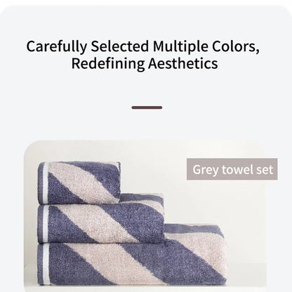 Bamboo Towel Set Bathroom Super Absorbent 3 Piece Towel Set 1 Hand Towels 1 Face Towel 1 Bath Towels Hotel  34X35 34X76 70X140