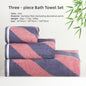 Bamboo Towel Set Bathroom Super Absorbent 3 Piece Towel Set 1 Hand Towels 1 Face Towel 1 Bath Towels Hotel  34X35 34X76 70X140